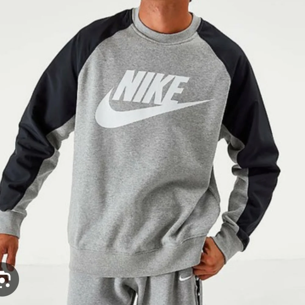 NIKE MEN'S SPORTSWEAR‎ HYBRID FLEECE CREW SWEATSHIRT Size MED